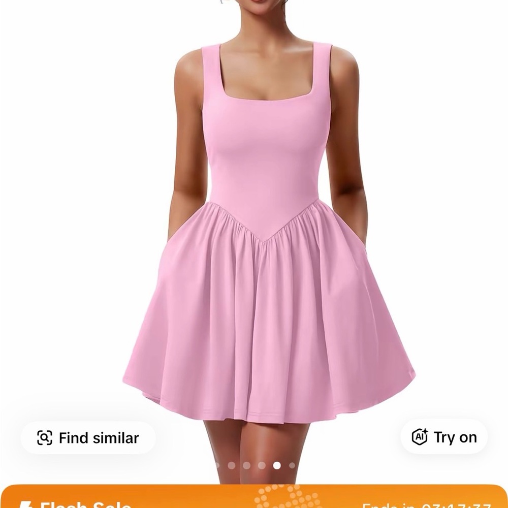 OYS Pink Short Dress